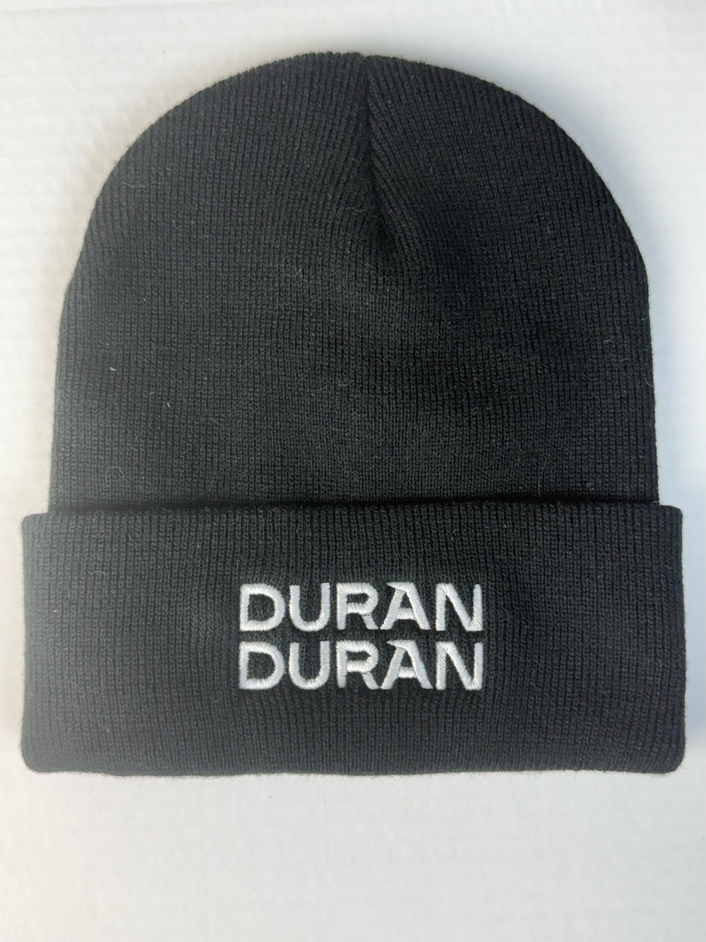 Black Knit Beanie Duran Duran band hat